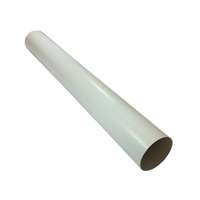 VERPLAS RD42000 High Quality Ducting Pipe 100mm Round 2m Rigid Ducting White PVC_base