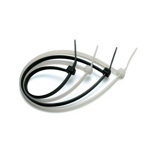 PARTEX CT10025W 100mm x 2.5mm Self-Locking Nylon Cable Ties White_base