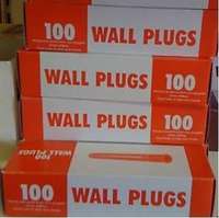 10 Packs Of 100 Red Rawl Wall Plugs 51AP2_base