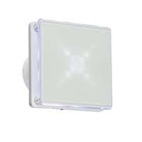 100MM/4" LED Backlit Extractor Fan with Overrun Timer - White_base
