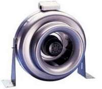 Xpelair 125mm (5") Centrifugal Metal Inline Fan, XID125, 90102AA_base