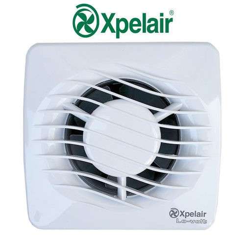 Xpelair LV100T Toilet/Bathroom Low Voltage Extractor Fan with Timer_base