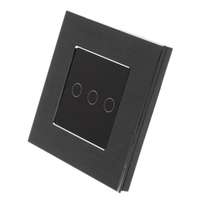 Homeflow W-8005 Smart Switch Brushed Aluminium Electrical Touch Switch 2 Gang_base