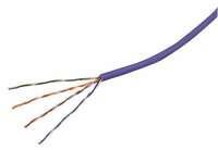 SECURIFLEX CAT5UTP-LSZH-305 CAT5E Data Cable UTP 4 Pair Solid Copper Purple 305m_base