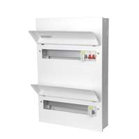 Danson Double Stacked Metal Consumer Unit 26 Ways (12+14) With 100A Main Switch & 2 x 80A 30 mA RCDs