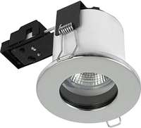 GU10 FIRE RATED IP65 DOWNLIGHT CHROME MAINS_base