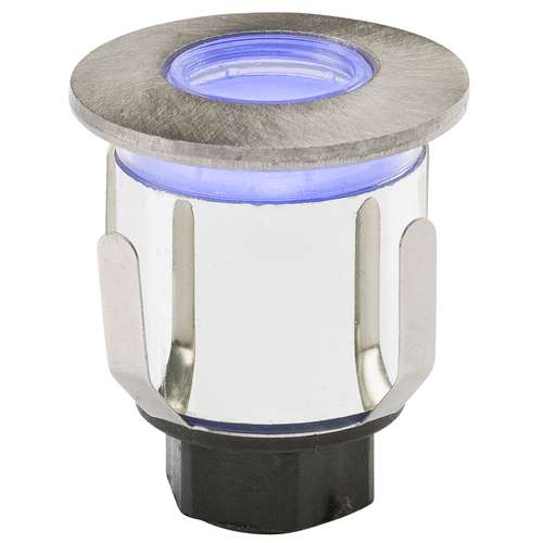 230V IP65 0.6W LED Blue Mini Ground Light comes with Three Interchangeable Heads_base