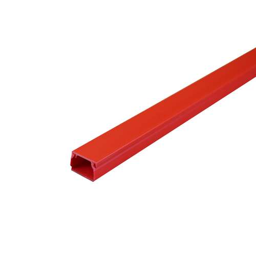 FALCON FSA1R High-Quality 3m Self Adhesive Mini Cable Trunking Red 16x16mm_base