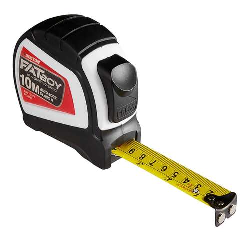 DEKTON DT55180 Fatboy Magnetic Tape Measure Autolock 10m X 25mm_base
