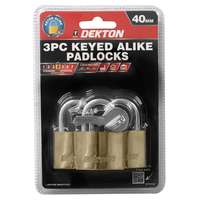 40mm 3pc/SET KEY ALIKE SHORT SHACKLE