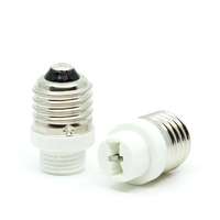 SES TO G9  LAMP SOCKET / LIGHT BULB CAP CONVERTER LAMPHOLDER, WHITE