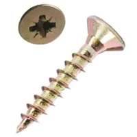 VP5816 Pozi Countersunk Chipboard Screws Yellow Plated 3.0X16 _base