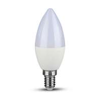 V-TAC VT171 LED Candle Light E14 Base Bulbs Samsung Chip White C37 3000K 5.5W_base