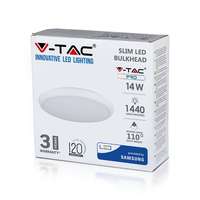 V-TAC VT823 14W LED Slim Dome Light with Emergency Battery+Sensor & Samsung Chip 4000K (VT-12SES)_base
