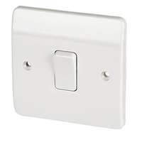 THRION SLSW1G1W High-Quality 6A Slimline Wall 10Ax Switches 1 Gang 1 Way White_base