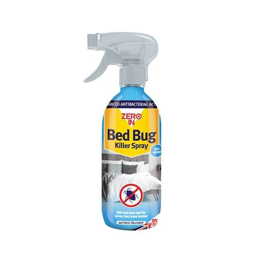 Zero In ZER983 Bed Bug & Dust Mite Killer Spray - 500ml_base
