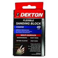DEKTON FLEXIBLE SANDING BLOCK - COURSE - 40 G