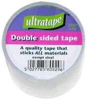 Ultratape Double Sided Clear Tape (50mm x 4.5m)_base