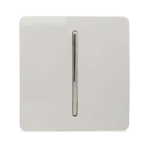 Trendi Switch ART-SSR1WH 1 Gang Retractive Home Automation Switch, Ice White