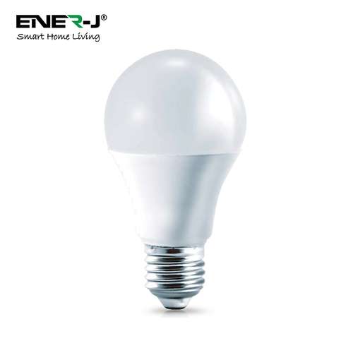 ENER-J SHA5308 Wi-Fi LED A60 GLS Lamp E27 Base RGB+W+WW & Dimmable, App & Voice Control 9W_base