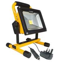 Power Master LHWORK20CW LED Rechargeable Work Light Cool/Day Light Yellow Body 20W_base