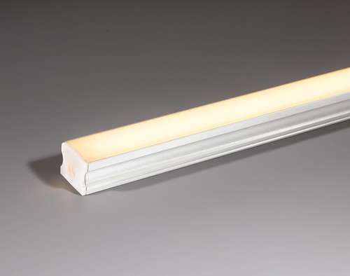 FossLED PROWH-SUR17X14-2M-OP LED Surface Opal Aluminium diffuser Single Profile White - 2M_base