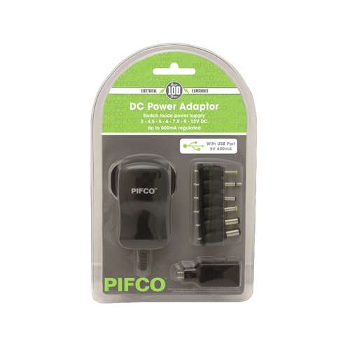 DAEWOO PS600MA Power Supply Adaptor Ac or Dc 600mA With Detachable Plugs_base