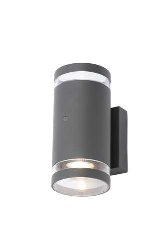 Forum ZN-34042-ANTH Lens Wall with Photocell Updown, Anthracite Light