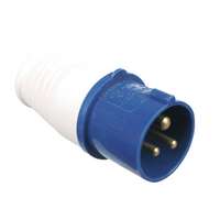 SHAYLA IS163BLUE Industrial Power Connector IP44 Waterproof Plug 16A 2 Pin 240V_base