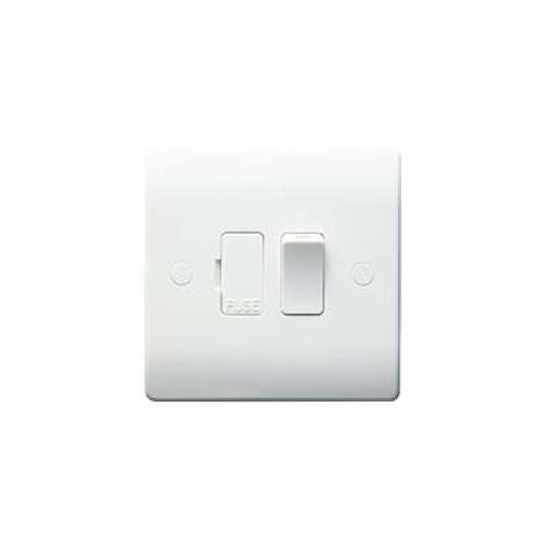 Thrion SLSWSPUR 13A Slimline White Moulded Switched Fused Connection Unit_base