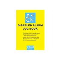 SYAM DIS/LB1 High-Quality Disabled Alarm Log Book For Up To 6 Alarms A4 Format_base