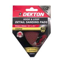 DEKTON DT80734 Hook And Loop Detail Sanding Pads 5pc_base