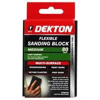 DEKTON FLEXIBLE SANDING BLOCK - MEDIUM - 80 G