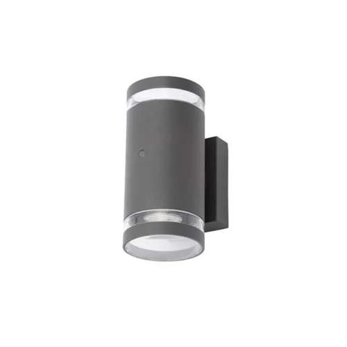 Forum ZN-34043-ANTH Lens Wall with Photocell Single, Anthracite Light