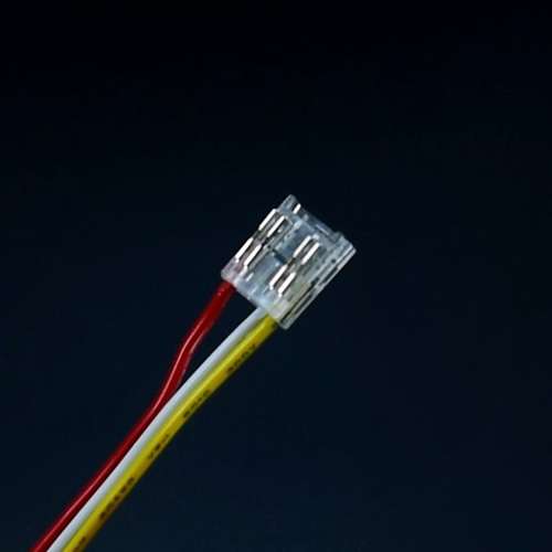 Quik Strip Clip - Strip to Wire Connector with 15cm tails suitable for 10mm wide PCB CCT COB