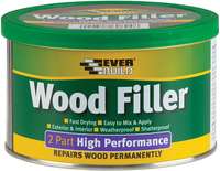 Everbuild 2 Part High Performance Wood Filler, Redwood, 500 g_base