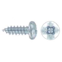 Deligo TG08100 Pozi Panhead Zinc Plated Steel Screws 8 X 1" with Boxed in 200s_base