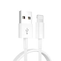 STATUS 8PINUSB1M 1m 8-Pin USB Data Transfer & Charging Cable White for iPhone