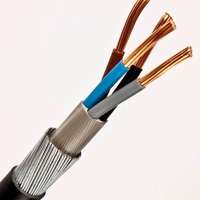 6945X 6.0mm² Black 5 Core SWA Armoured Cable, 53 Amps_base