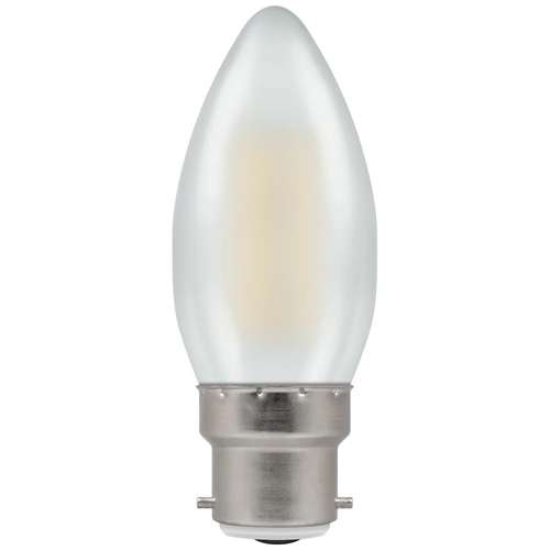 Crompton CRCAN5BCWWOP LED Candle Filament **Pearl** Dimmable 5W 2700K BC-B22