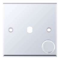 Selectric 1 Gang Plate & Knob Empty Dimmer Plate, 7MPRO_base