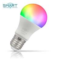 Homeflow B-5011 E27 WiFi  Smart LED Bulb 9W Dimmable RGB+Cool White _base