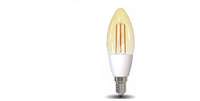 HOMEFLOW B-5007 Decorative Filament Smart Bulb Warm White Led Small Edison Screw_base