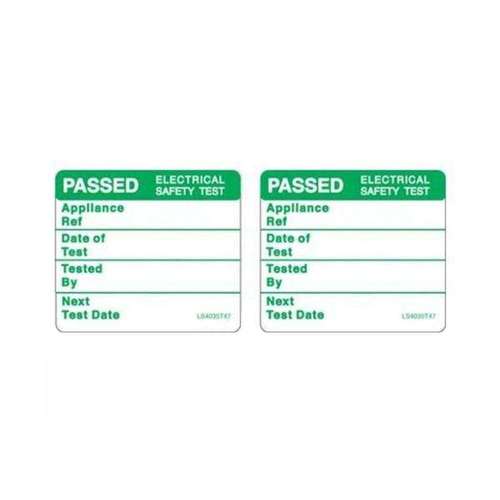 SAFETY LABELS: Passed Electrical Safety 2 Labels