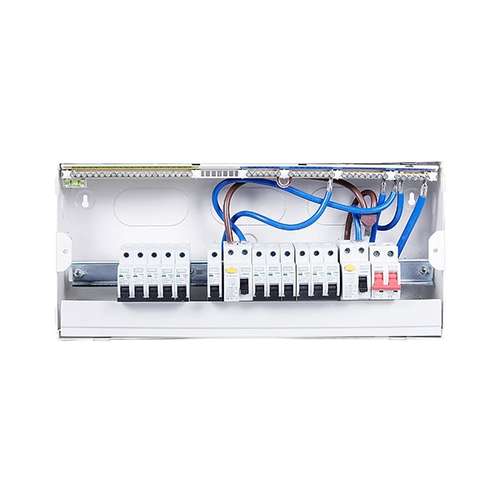 BG 16 Way 22 Module High Integrity Dual RCD Consumer Unit With Switch & 12 MCBs, CFDP18616_base