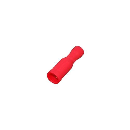 RONBAR FBR4.0 Insulated Female Crimp Bullet Terminal Connector Brass Red_base