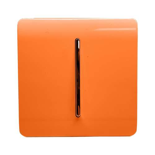 Trendi Switch ART-DBOR 1 Gang Retractive Doorbell Switch, Orange