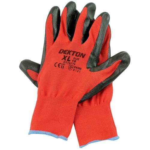Dekton DT70774 Size 10/XL Ultra Grip Nitrile Coated Working Gloves_base