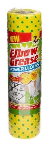 ELBOW GREASE EG21 POWER CLOTHS 7PK