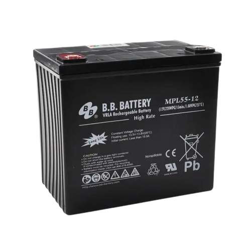 ULTRA MAX VT1255 Sealed Lead Acid Rechargeable Batteries 55Ah 12V_base